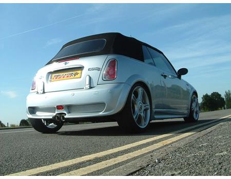 Ligne inox après catalyseur Milltek Mini Cooper S MK1
