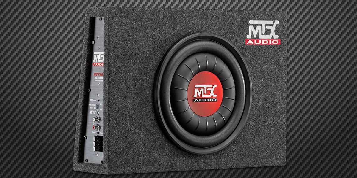 Caisson Amplifié MTX Audio Clos RT10P 25cm 150W RMS